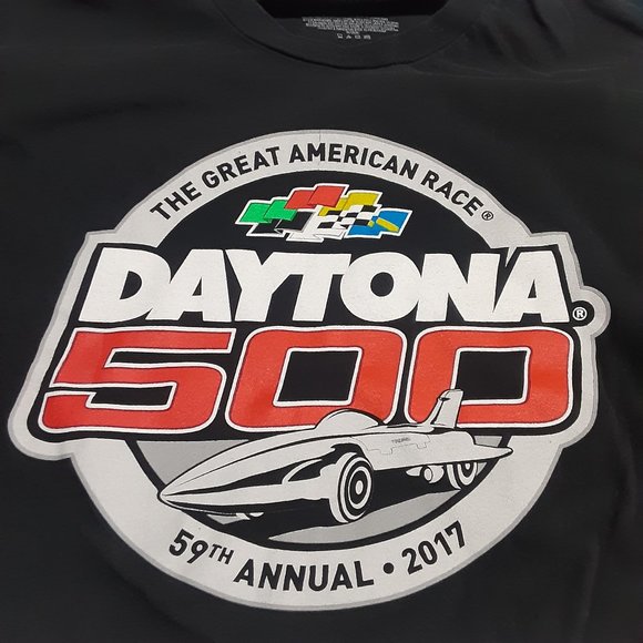 2017 Nascar Fanatics Men's Daytona 500 T Shirt in Size XL - Picture 1 of 5